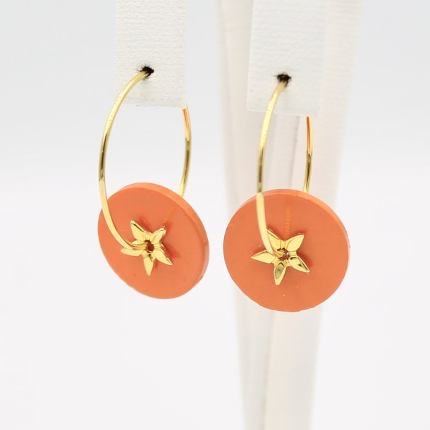 Orange keramik hoop