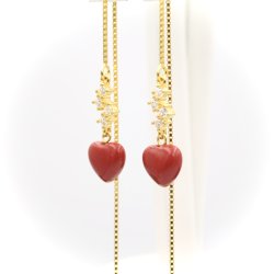 Julehjerter med zirkoner